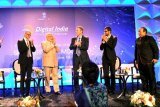 Indan PM Narendra Modi at Digital India dinner at San Jose alifornioa attended by Sundar Pichai (Google) and Satya Nadella (Microsoft) 
