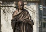 Mahatma Gandhi statue erected at London’s Parliament Square