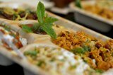 Potli chaat festival- chaat platter featuring all Chaat dishes of the week