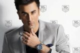 Bollywood hearthrob Ranbir Kapoor endorsing luxury watch brand Tag Heuer