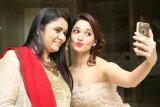 Tamannaah Bhatia takes a selfie at the Audi Ritz Icon Awards do