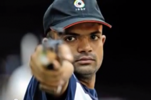 Vijay Kumar wins silver medal in 25m Rapid Fire Pistol event