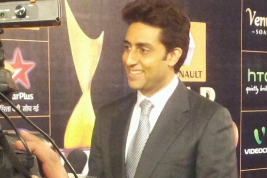 Actor Abhishek Bachchan at the Star Guild Awards 2013