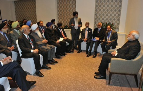 Narendra Modi UK visit 2015: Pics of electric atmosphere at Wembley Stadium for 'UKWelcomesModi' community reception Modi interacts with the Punjabi and Sikh communities in London and praise their contributions to both countries