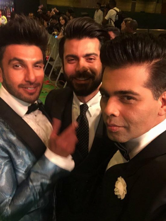 Ranveer Singh, Fawad Khan and Karan Johar rock at IIFA 2016 in dapper tuxedos