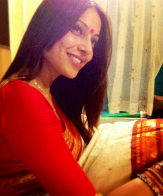 The Bengali actress posted this lovely picture of herself on Twitter
